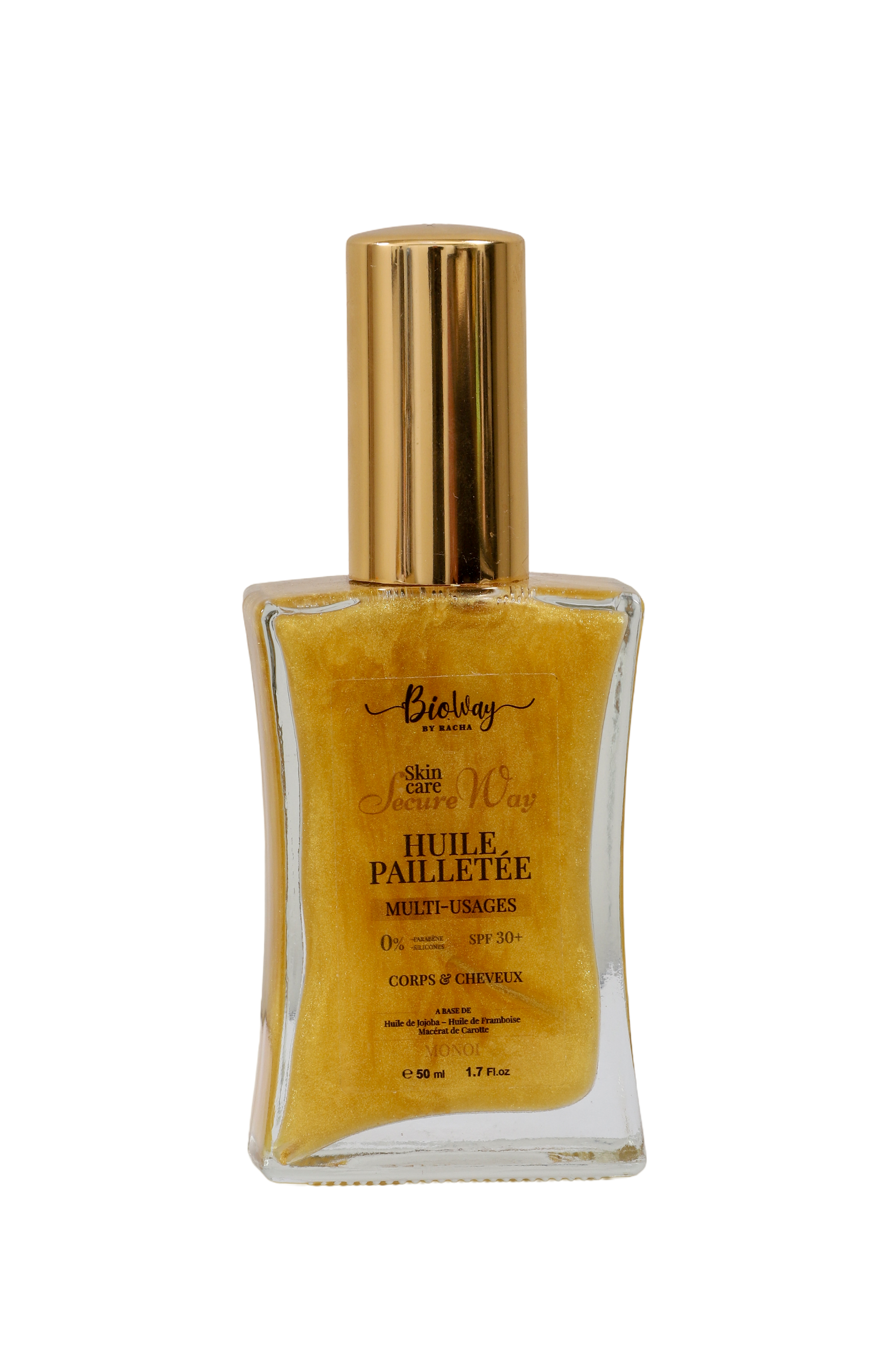 Huile Sèche Paillété Multi-usages SECURE WAY